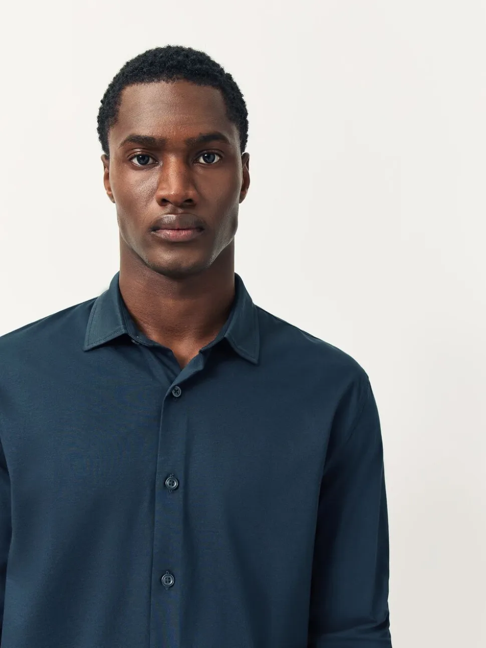 Navy Blue Jersey Shirt