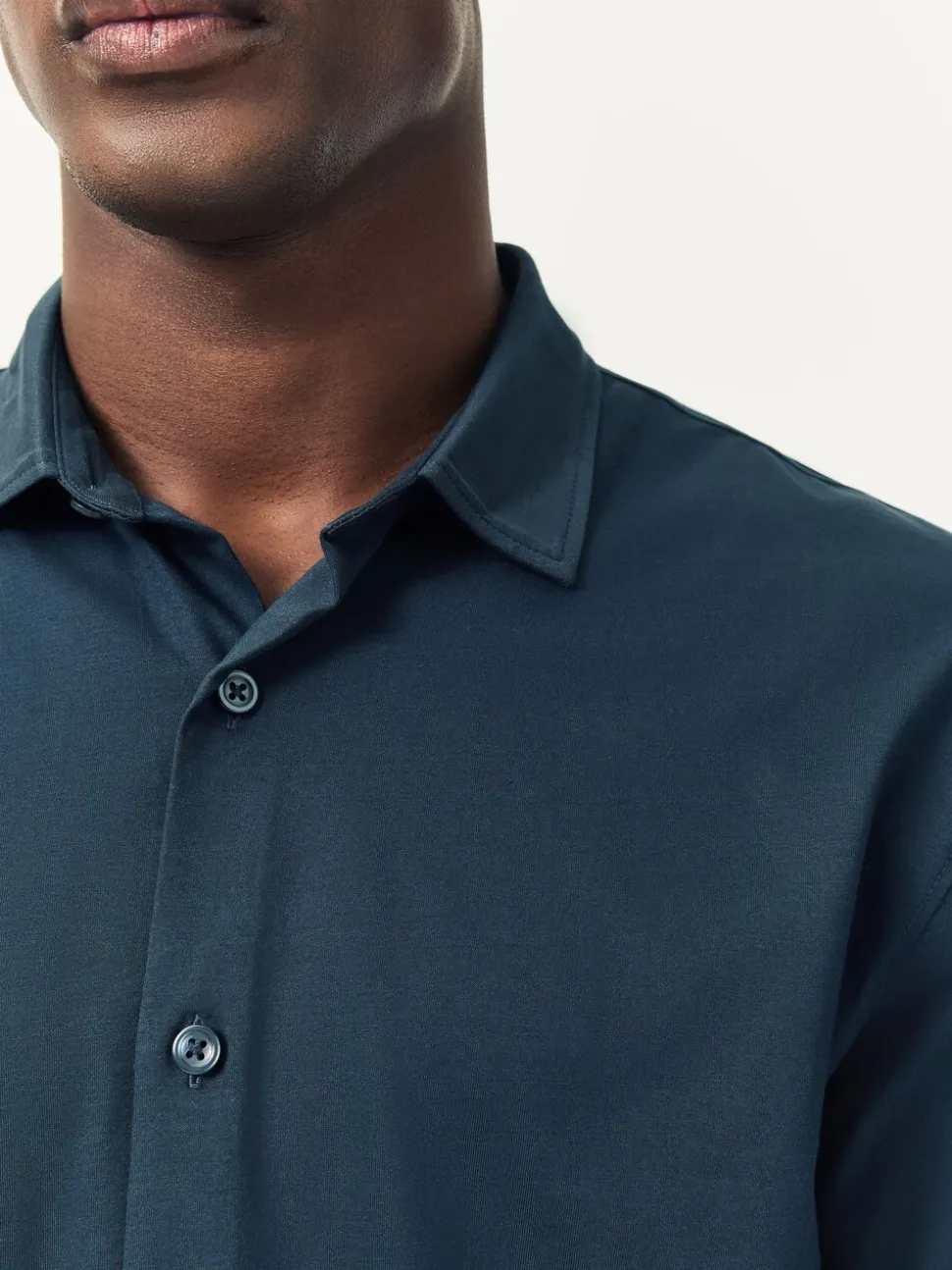 Navy Blue Jersey Shirt