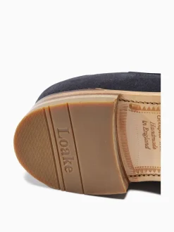Navy Blue Loake For Next Suede Loafers