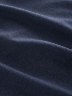 Navy Blue Long Sleeve Soft Touch Smart Shirt