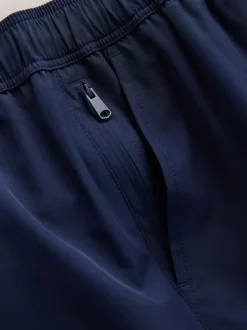 Navy Blue Motion-Flex 5 Inch Swim Shorts