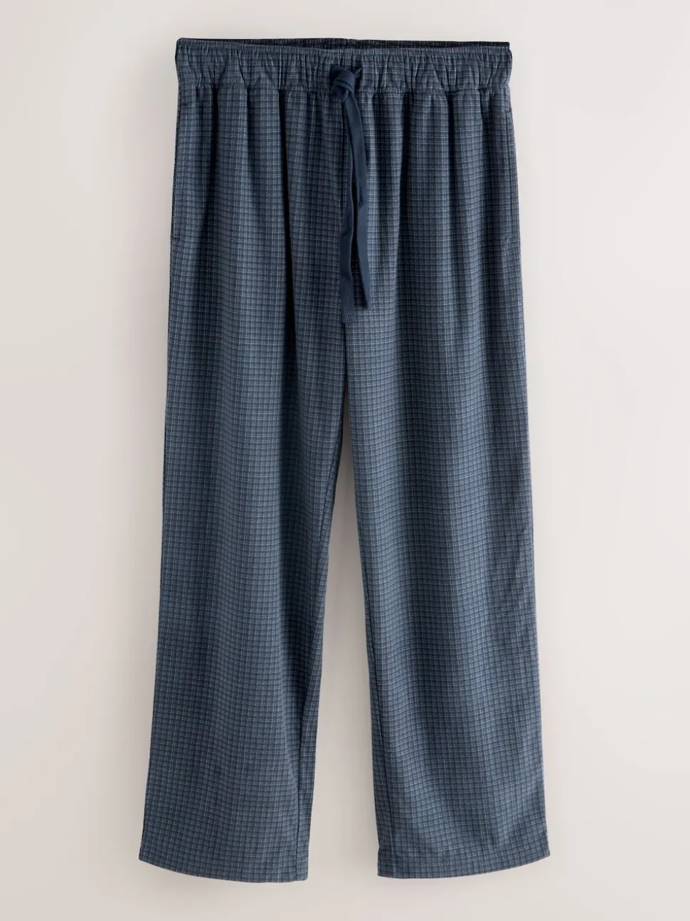 Navy Blue Motionflex Cosy Open Hem Pyjama Bottoms