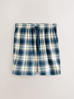 Navy Blue Motionflex Cosy Shorts Pyjamas Set