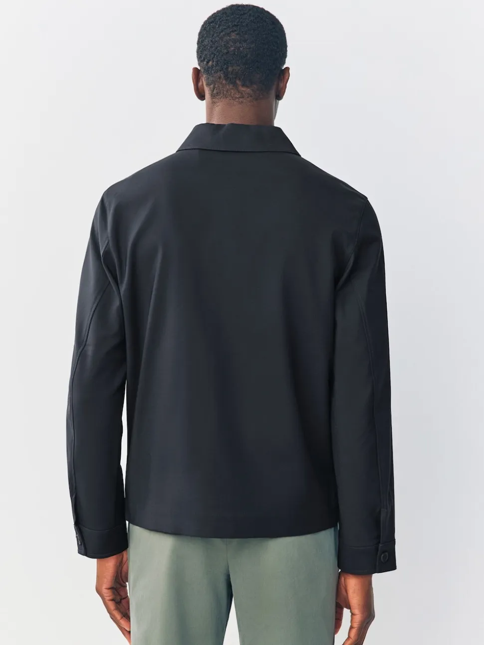Navy Blue N.Premium Smart Technical Jacket With Stretch