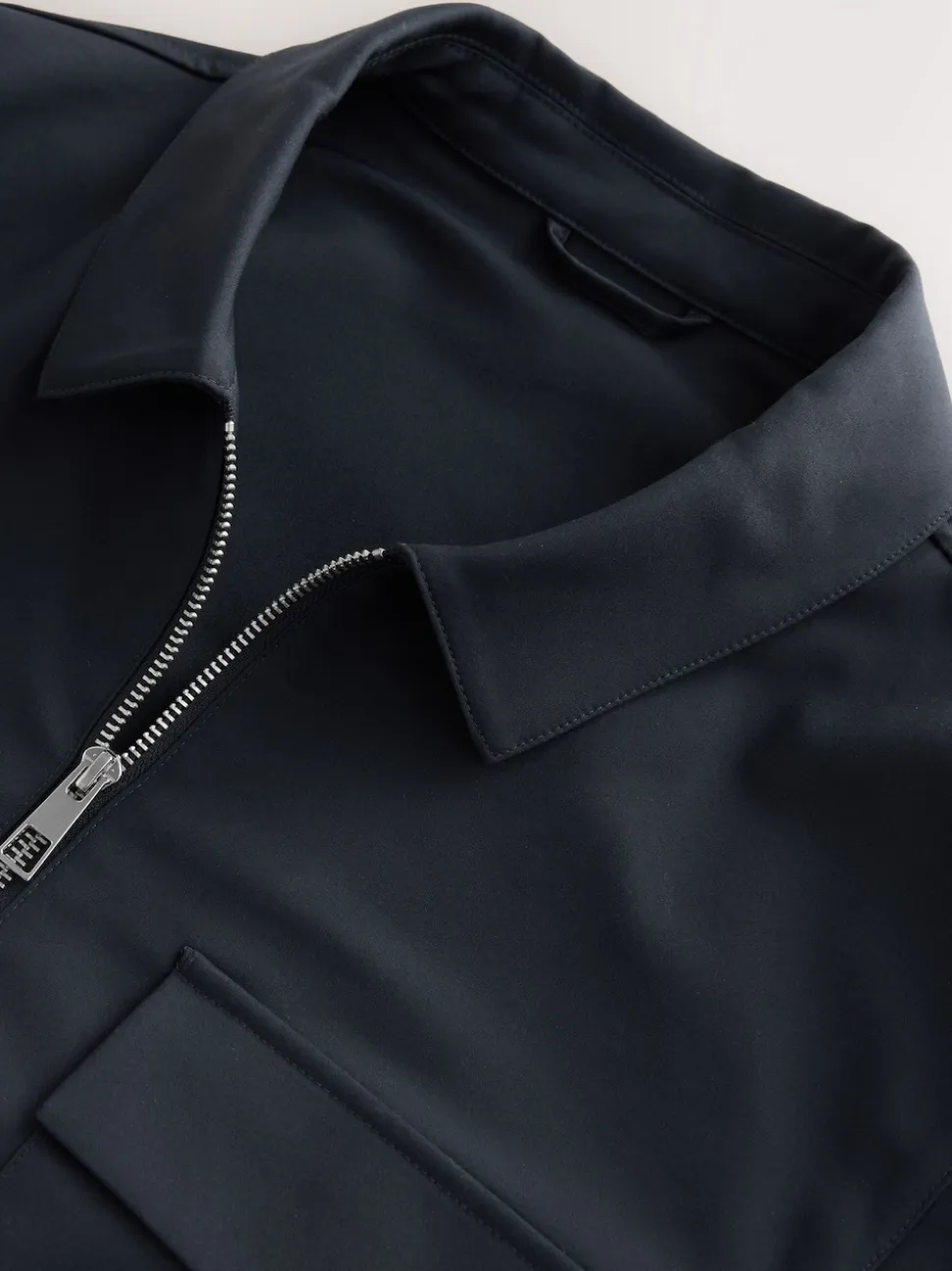 Navy Blue N.Premium Smart Technical Jacket With Stretch