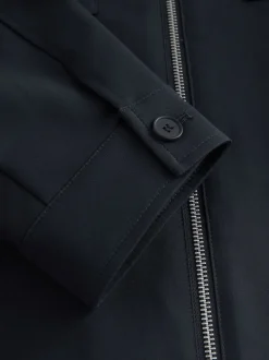 Navy Blue N.Premium Smart Technical Jacket With Stretch