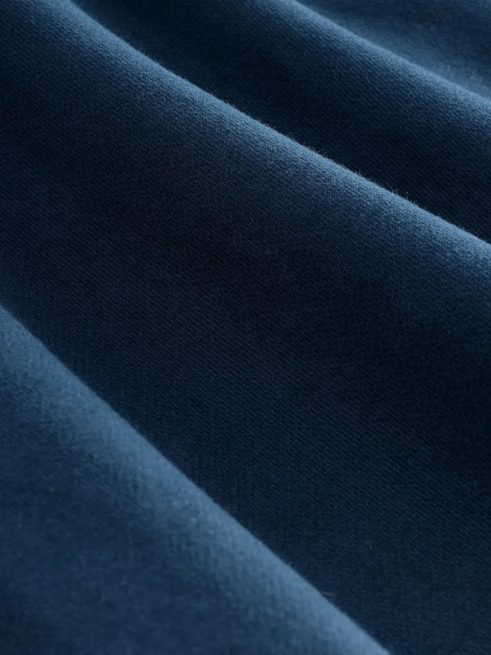 Navy Blue Overhead Hoodie Heavyweight Garment Washed