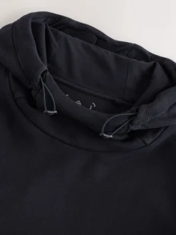 Navy Blue Overhead Hoodie Utility
