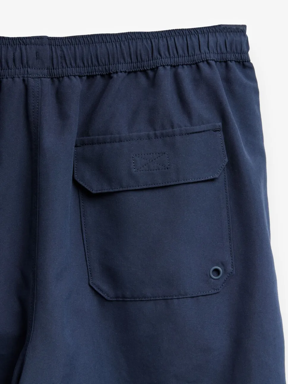 Navy Blue Plain Essential Swim Shorts