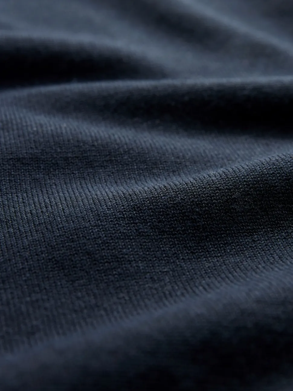 Navy Blue Regular Fit Cotton Rich Cardigan