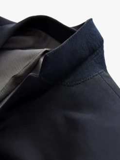 Navy Blue Regular Fit Essential Suit Jacket