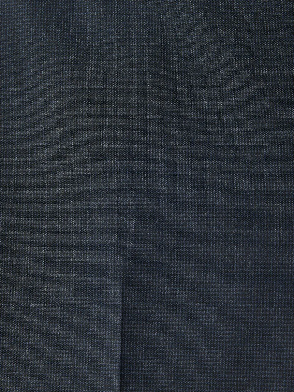 Navy Blue Regular Fit Motionflex Puppytooth Texture Suit Trousers