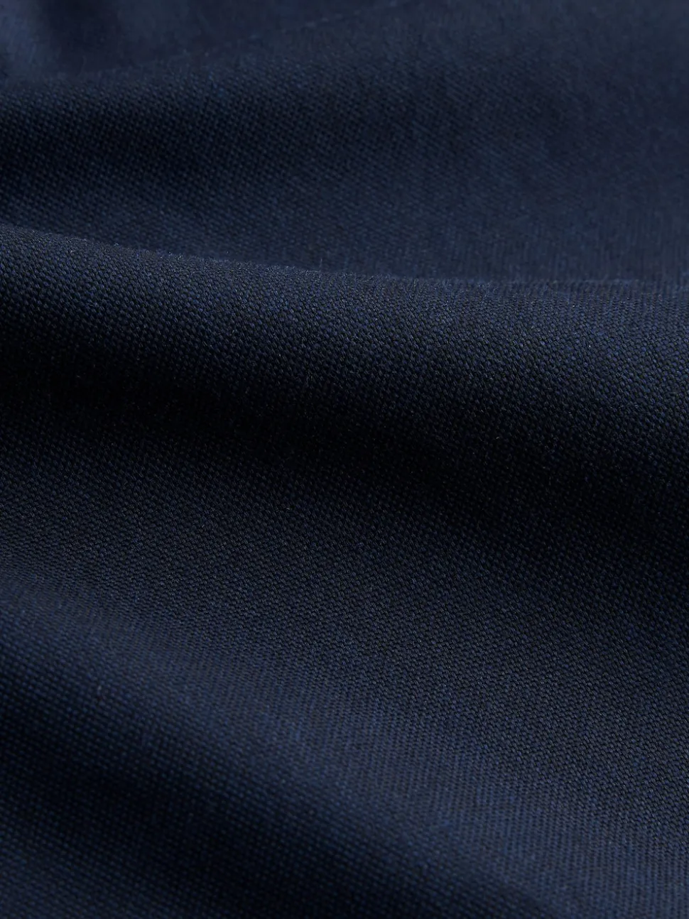 Navy Blue Regular Fit Short Sleeve Easy Iron Button Down Oxford Shirt