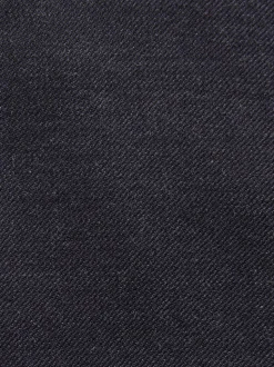 Navy Blue Regular Fit Signature 100% Wool Trousers With Motion Flex Waistband