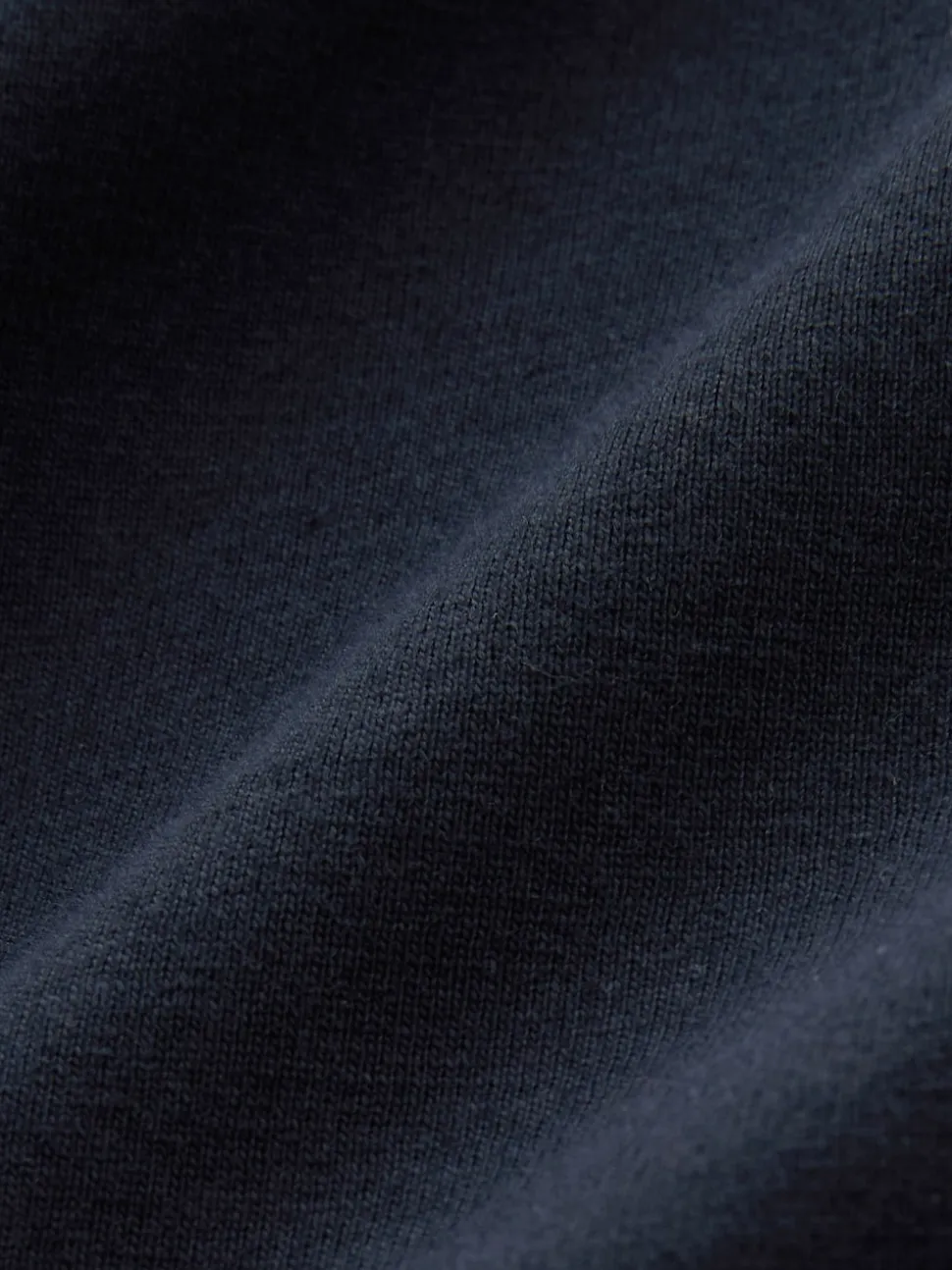 Navy Blue Regular Fit Stag T-Shirt