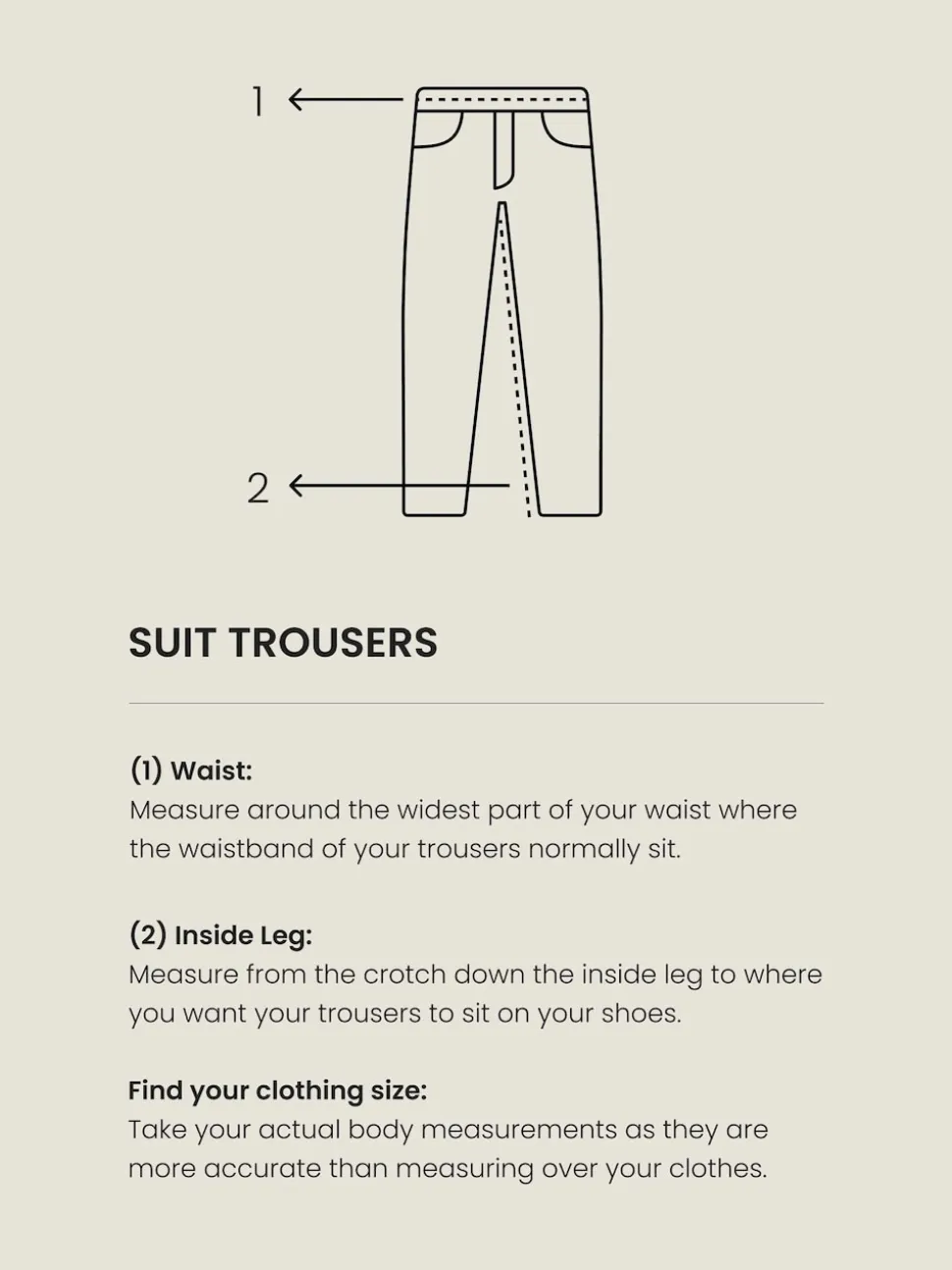 Navy Blue Regular Fit Suit Trousers
