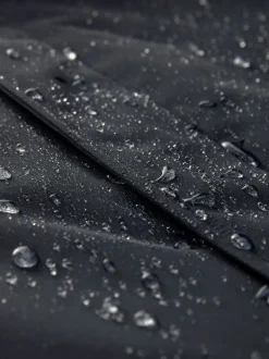 Navy Blue Regular Fit Waterproof Trench Coat