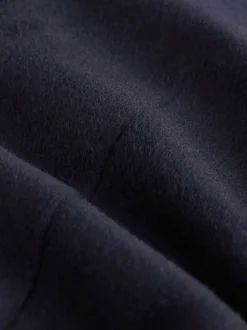 Navy Blue Regular Fit Wool Rich Soft Touch Blazer