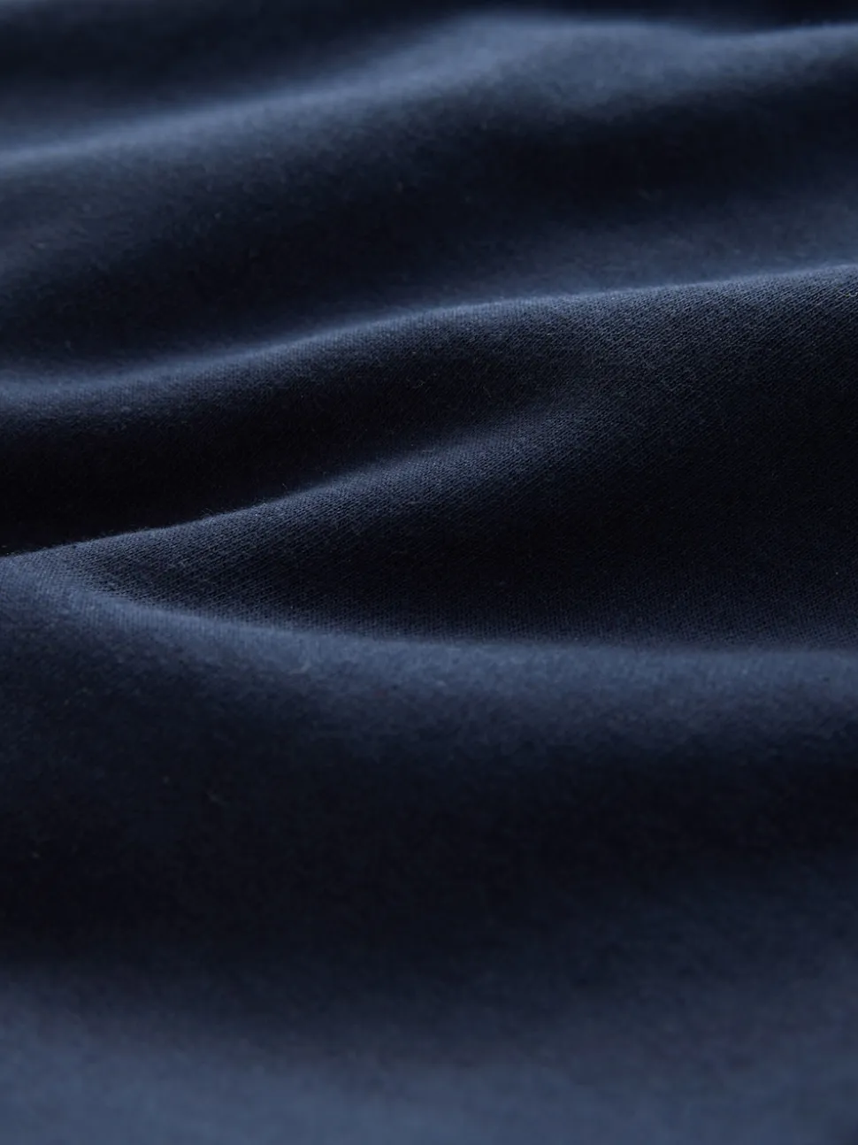 Navy Blue Relaxed Fit Slim Fit Brushback Heavyweight Joggers