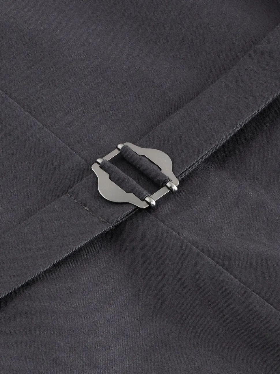 Navy Blue Signature Abraham Moon 100% British Wool Donegal Suit Waistcoat
