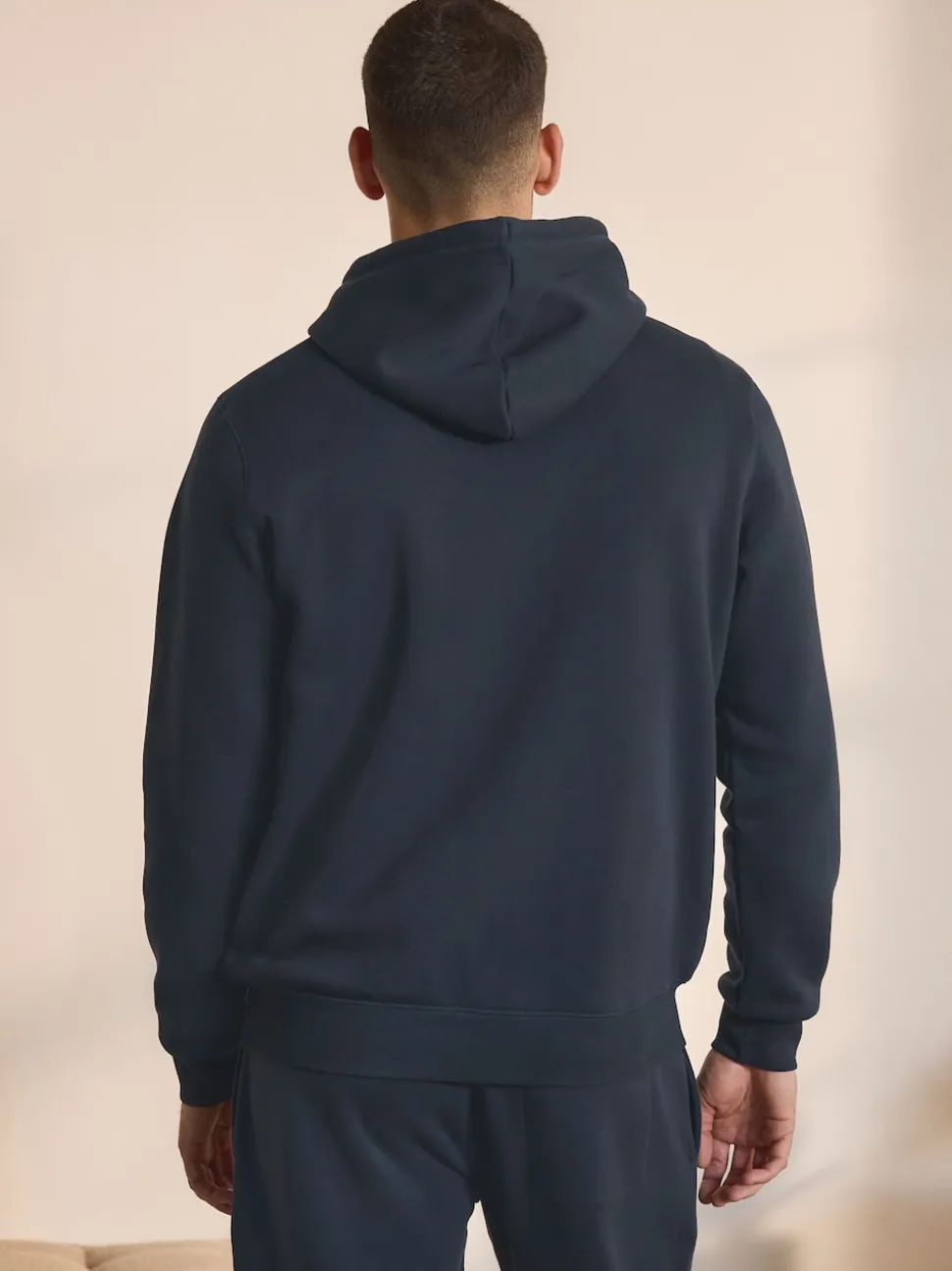 Navy Blue Single Hoodie