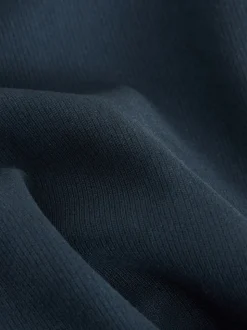Navy Blue Slim Fit 5 Pocket Soft Touch Trousers
