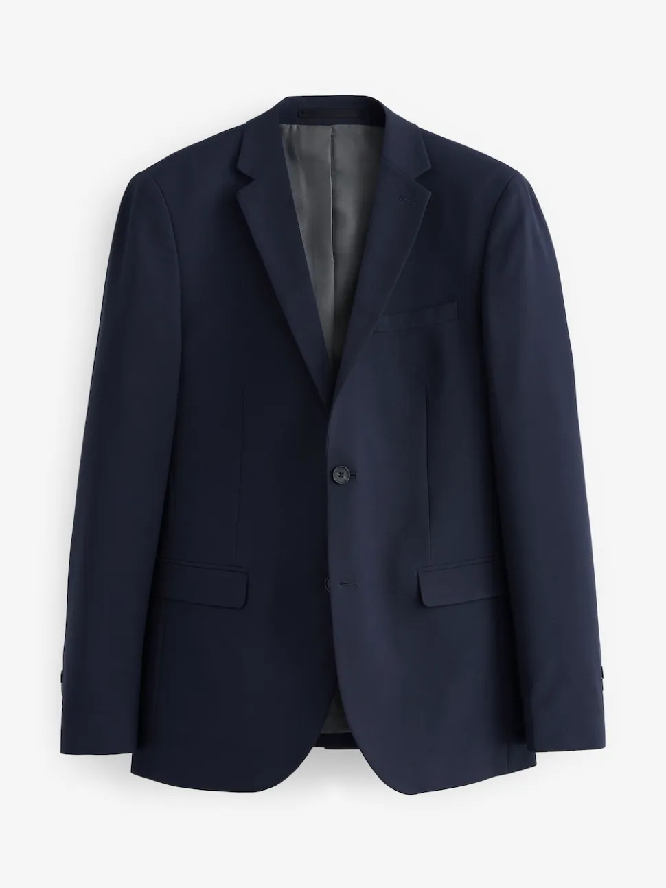 Navy Blue Slim Fit Essential Suit Jacket