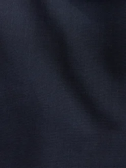 Navy Blue Slim Fit Signature Nova Fides 100% Italian Wool Suit Jacket