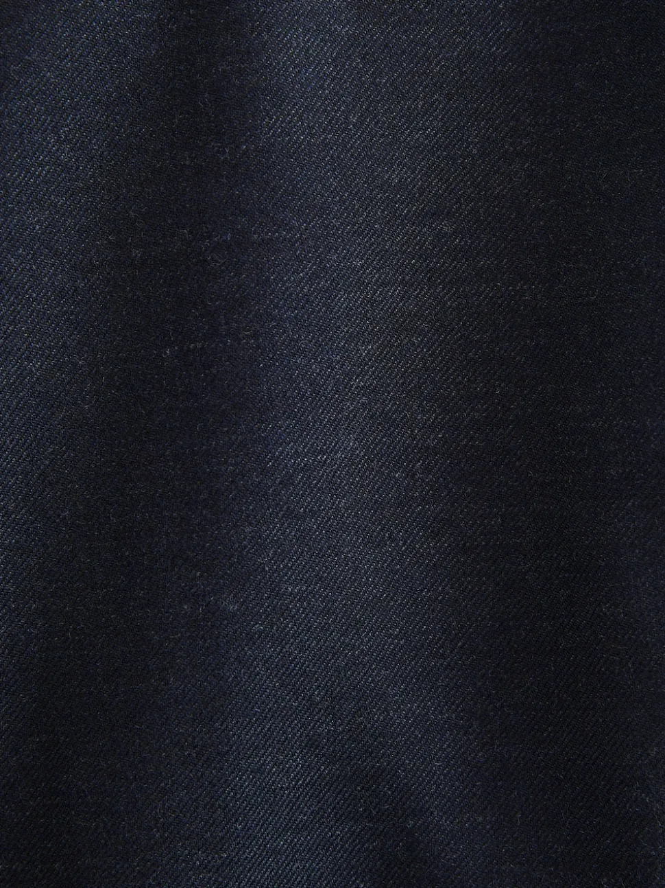 Navy Blue Slim Fit Signature 100% Wool Trousers With Motion Flex Waistband