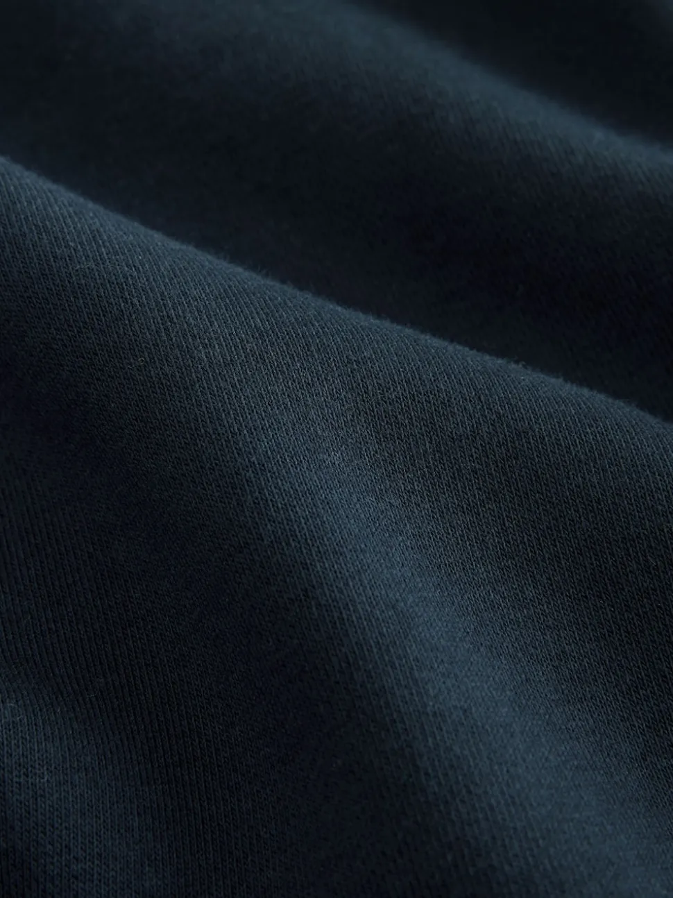 Navy Blue Slim Fit Slim Fit Brushback Heavyweight Cargo Joggers