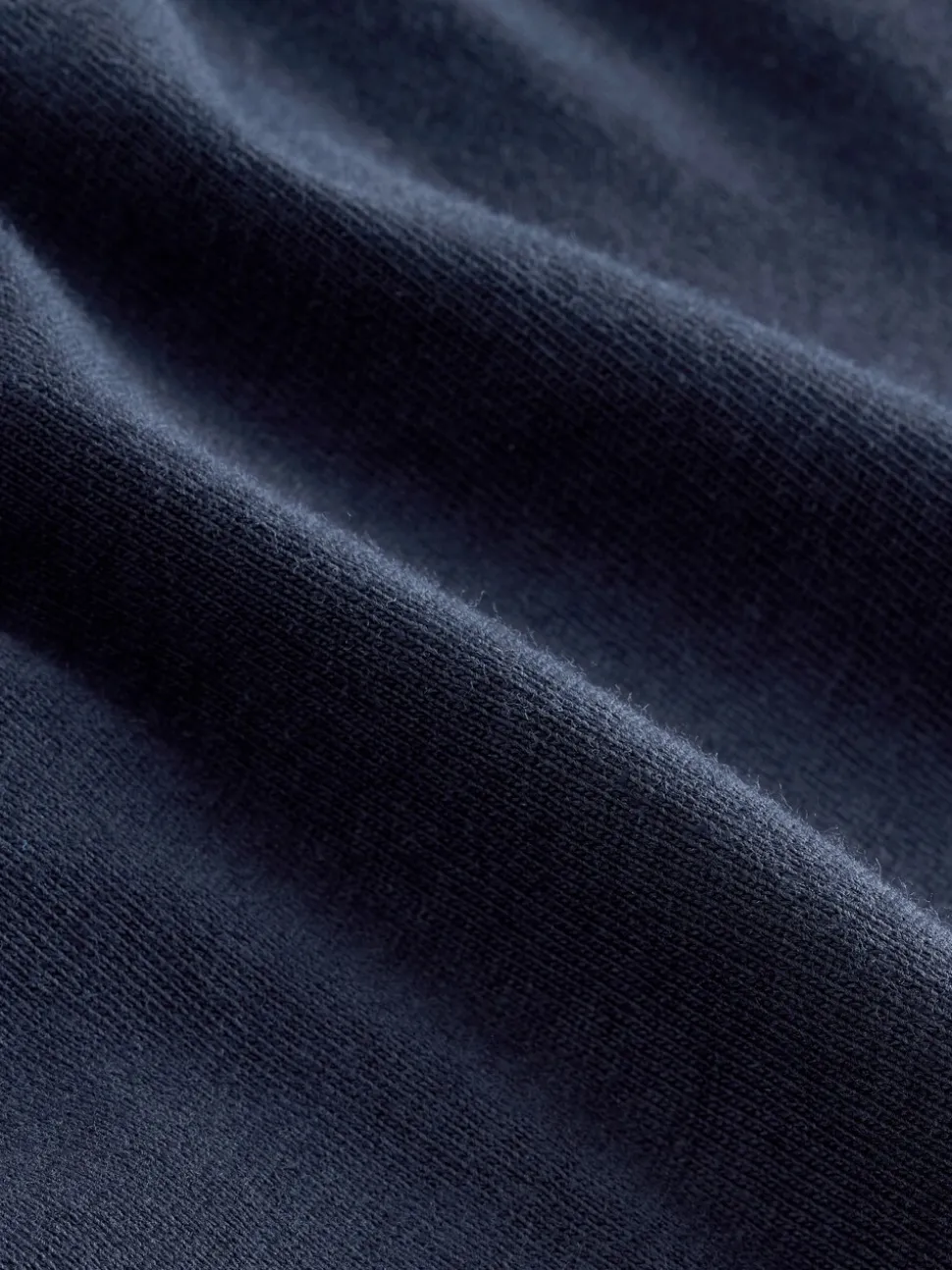 Navy Blue Slim Fit Stag T-Shirt