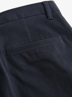 Navy Blue Slim Fit Stretch Chino Trousers 2 Pack
