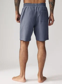 Navy Blue/Blue Lightweight 100% Cotton Shorts 3 Pack
