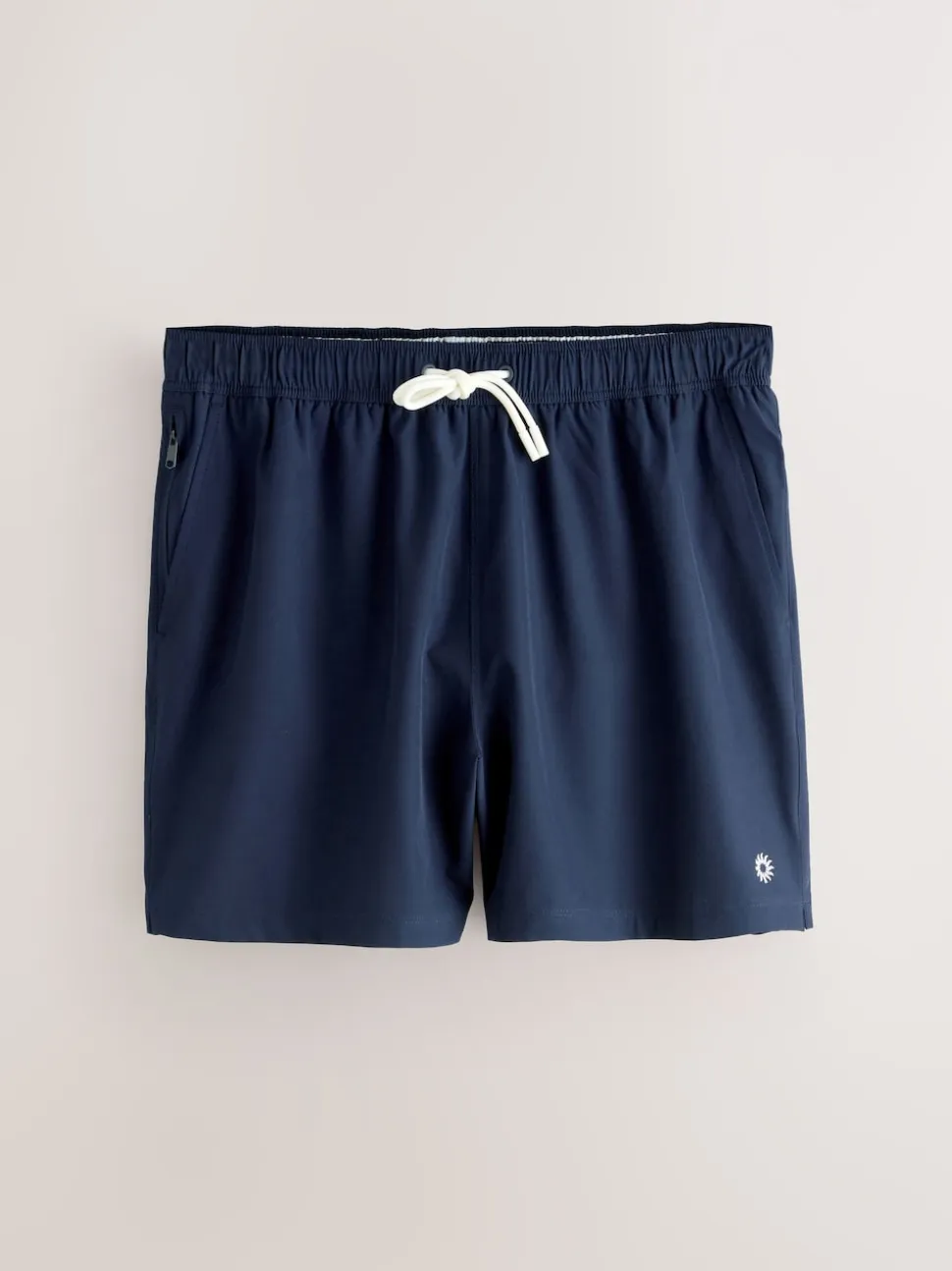 Navy Blue/Green Motionflex 5 Inch Swim Shorts 2 Pack