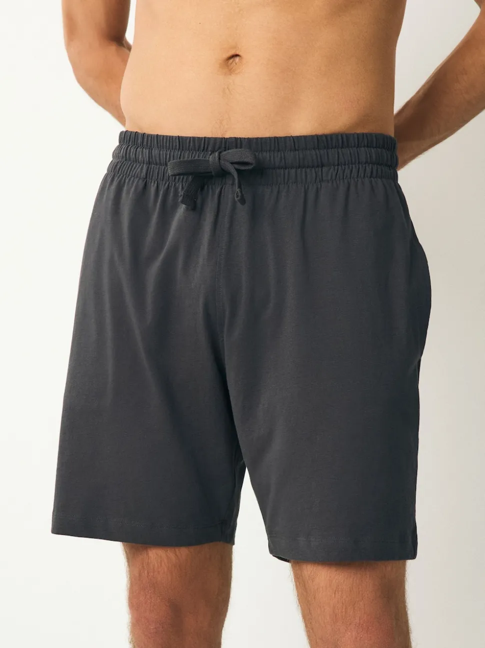 Navy Blue/Grey Jersey Pyjamas Shorts 3 Pack