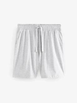 Navy Blue/Grey Jersey Short Pyjamas Set 2 Pack