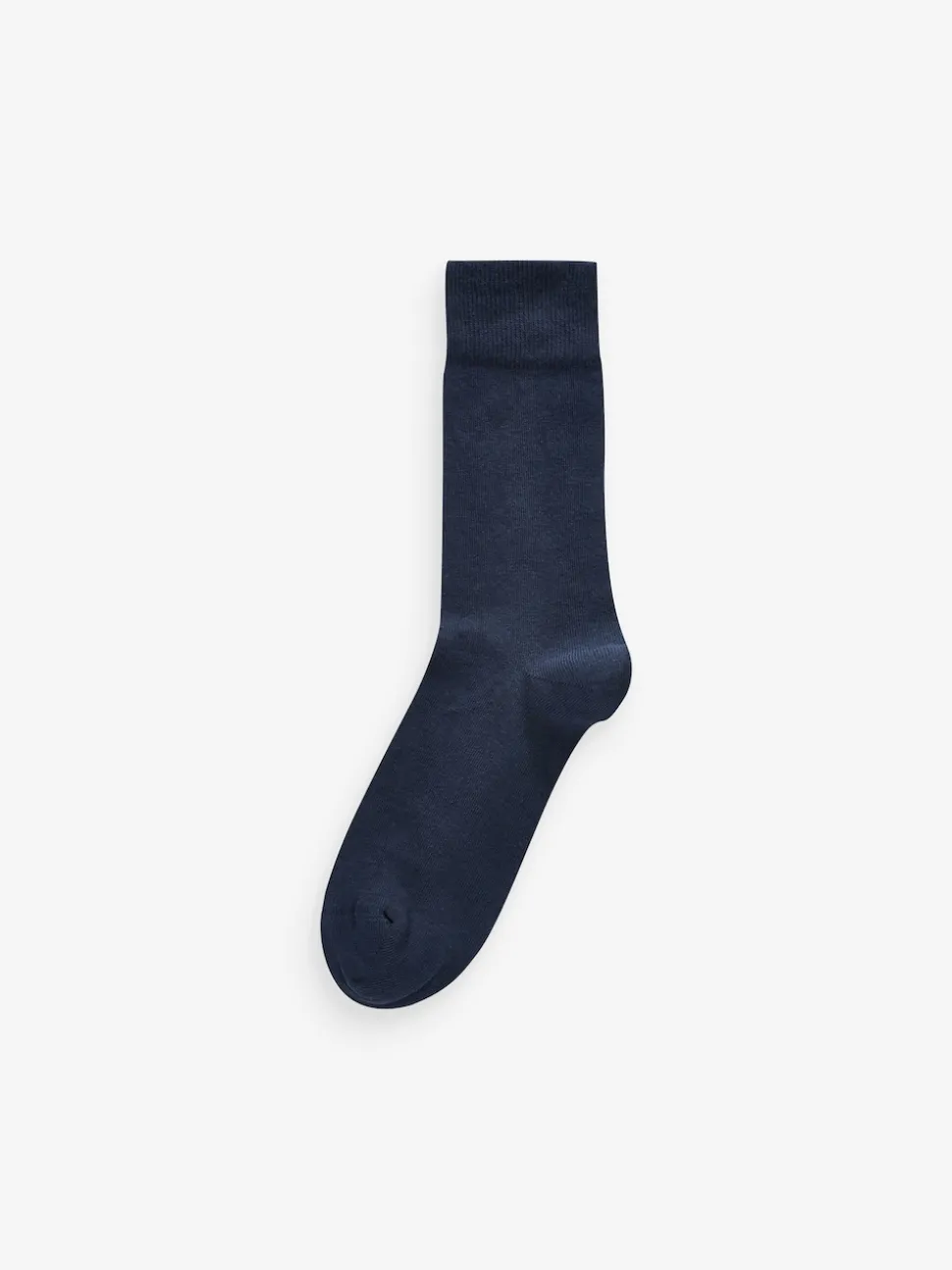 Navy Blue/Grey Pattern 12 Pack Cotton Rich Socks