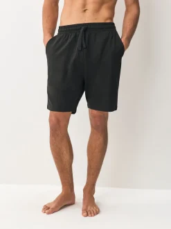 Navy Blue/Grey/Black Loopback Soft Touch Shorts 3 Pack