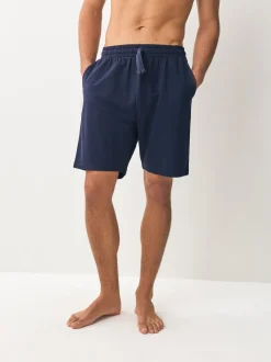 Navy Blue/Grey/Black Loopback Soft Touch Shorts 3 Pack