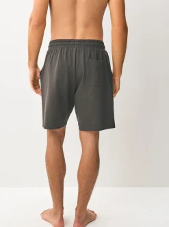 Navy Blue/Grey/Black Loopback Soft Touch Shorts 3 Pack