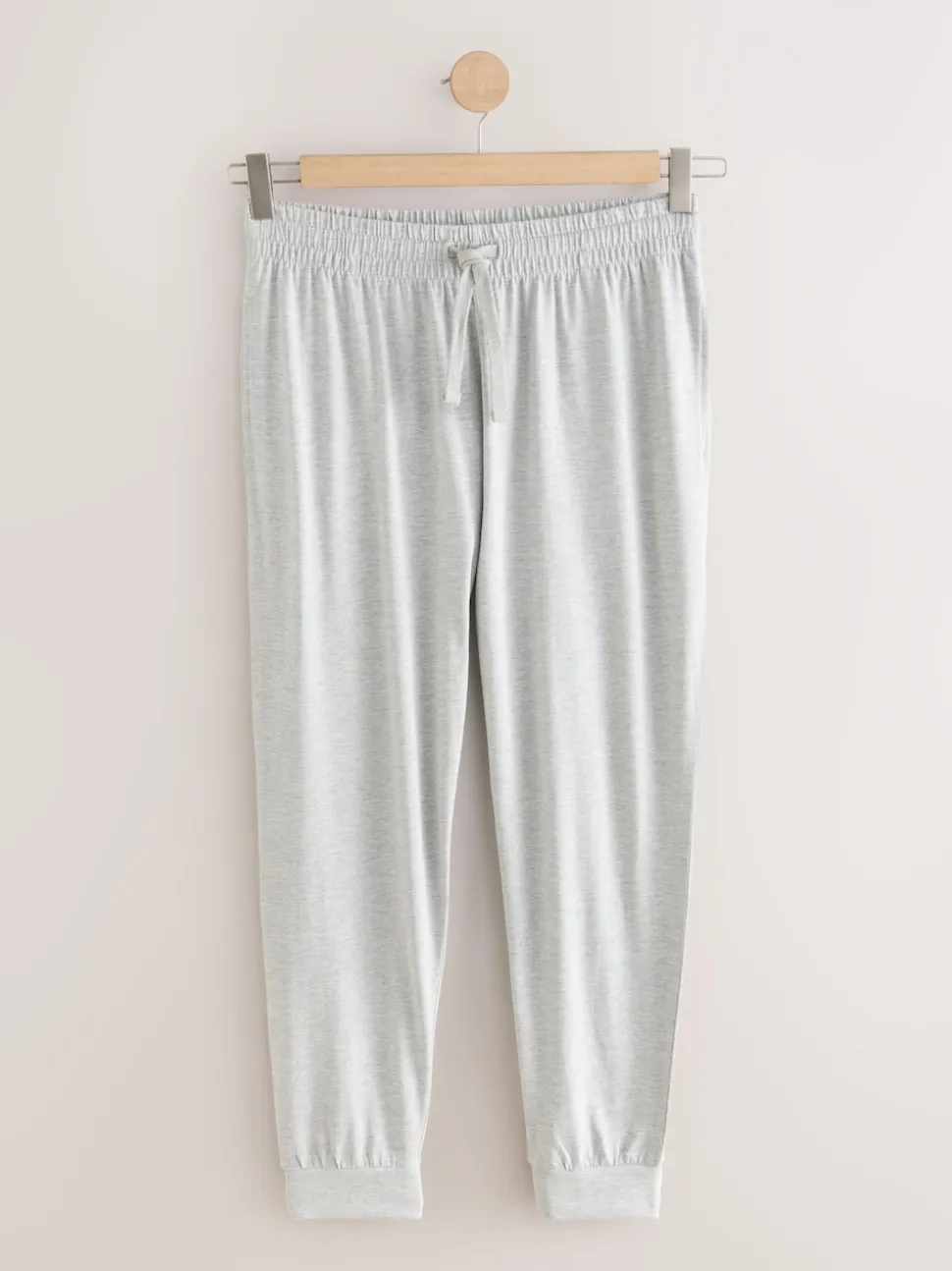 Navy Blue/Light Grey Cuffed Pyjama Bottoms Set 2 Pack