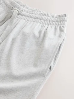 Navy Blue/Light Grey Cuffed Pyjama Bottoms Set 2 Pack