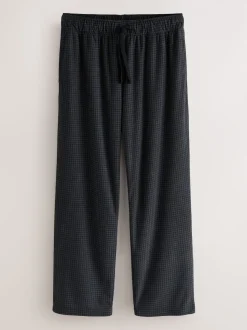 Navy Blue/Orange Motionflex Cosy Long Sleeve Pyjamas Set
