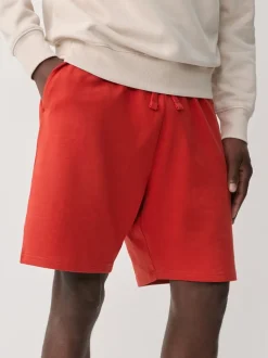 Navy Blue/Red Lightweight 100% Cotton Shorts 3 Pack