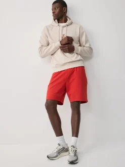 Navy Blue/Red Lightweight 100% Cotton Shorts 3 Pack