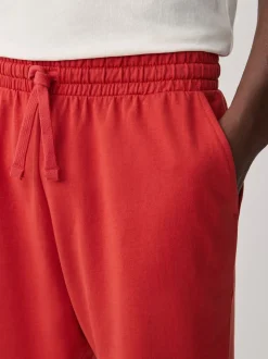 Navy Blue/Red Lightweight 100% Cotton Shorts 3 Pack