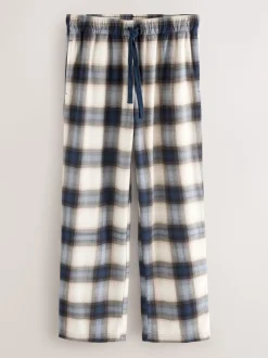 Navy Blue/Stone Motionflex Cosy Pyjamas Set 2 Pack