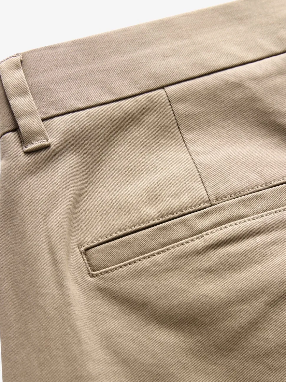 Navy Blue/Stone Slim Fit Stretch Chino Trousers 2 Pack