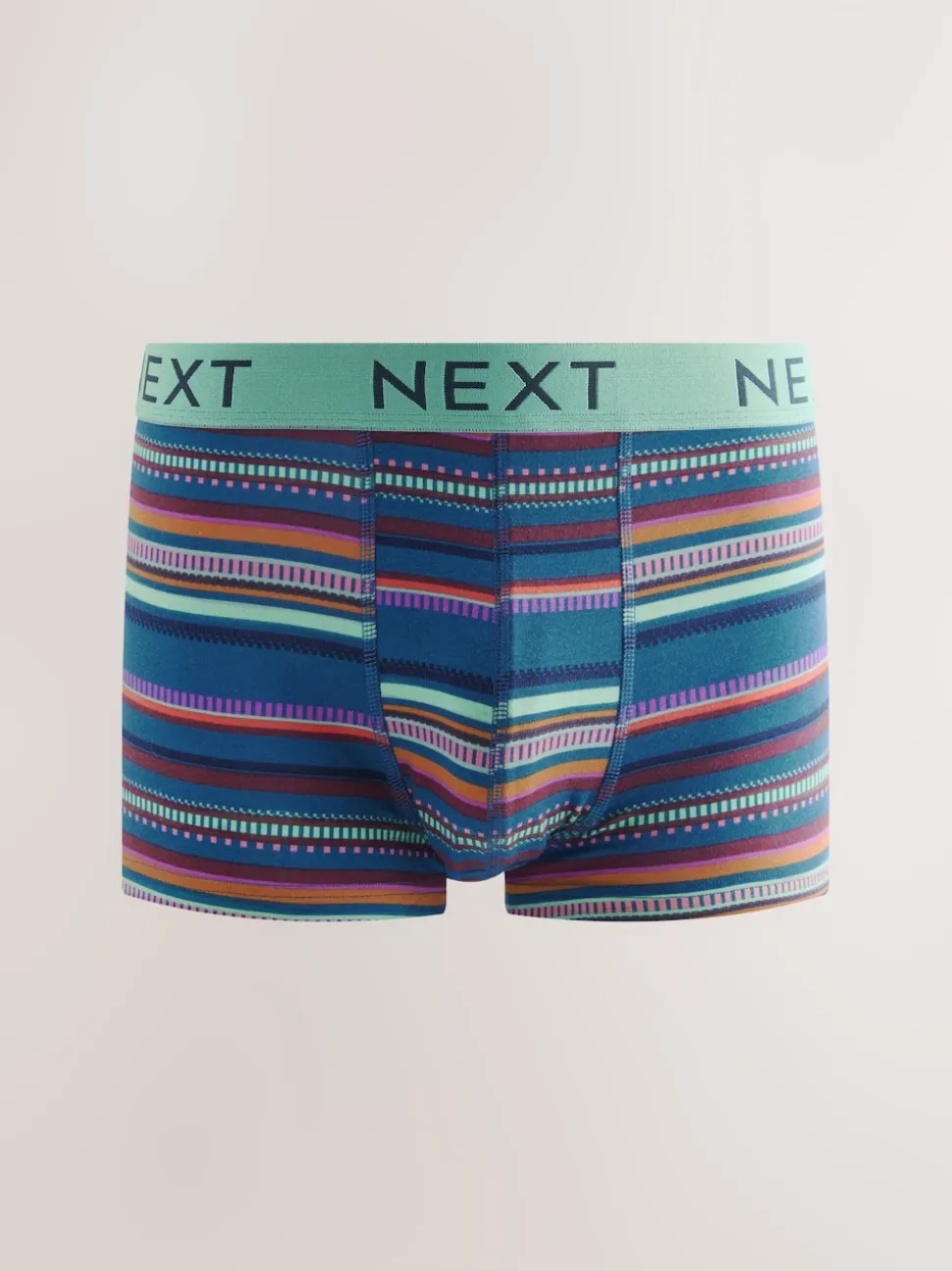 Navy/ Burgundy Red Spot Stripe 8 pack Hipster Boxers 5 Pack