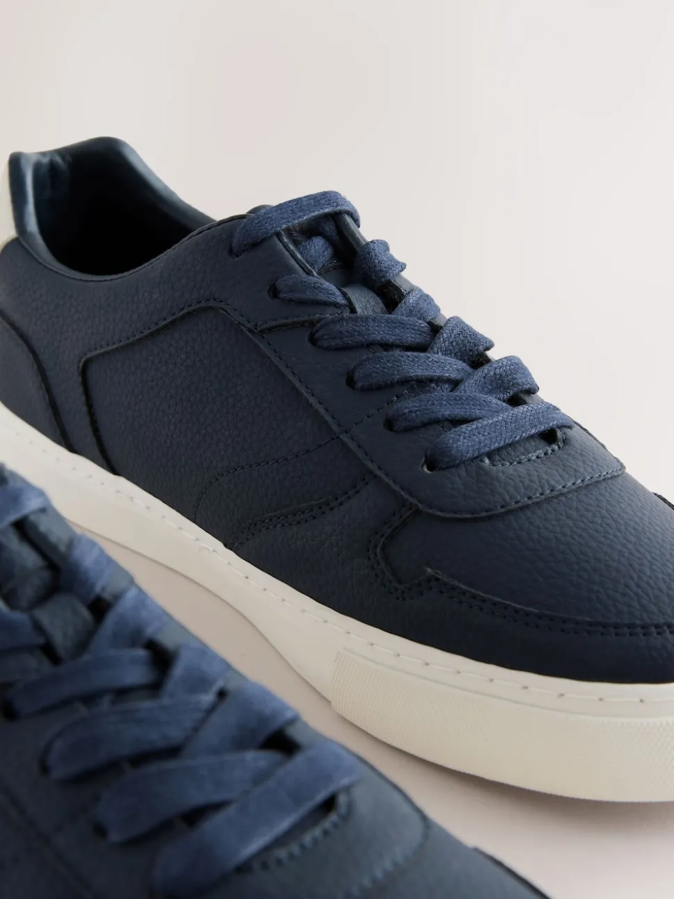 Navy Low Court Trainers